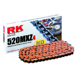 CATENA RK 520MXZ4 120 MAGLIE CL COLORE ARANCIO