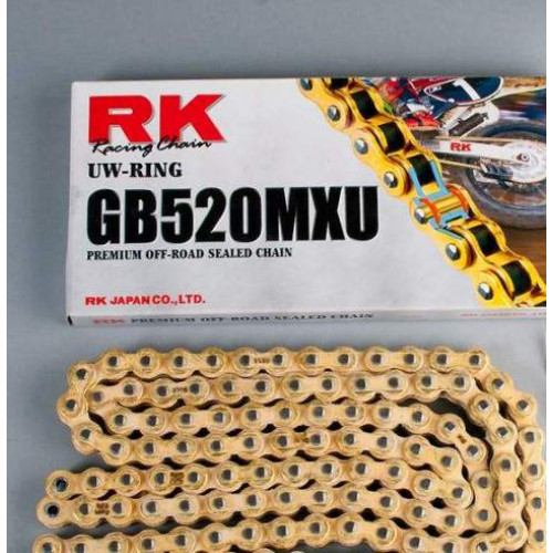 CATENA RK 520MXU COLORE ORO 120 MAGLIE CL CON U-RING