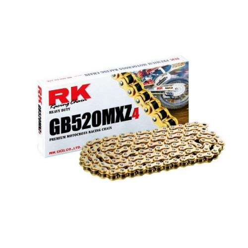 CATENA RK 520MXZ4 COLORE ORO 120 MAGLIE CL