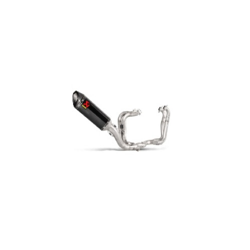 Terminale di scarico completo AKRAPOVIC Linea Evolution (Titanio) NON OMOLOGATO per APRILIA RSV 4 (2015>)