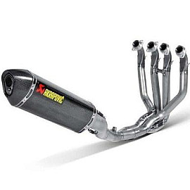 Scarico Completo Racing Line (Carbon) AKRAPOVIC collettori inox e fodero in carbonio Non Omologato per KAWASAKI ZX-10R (2016>)