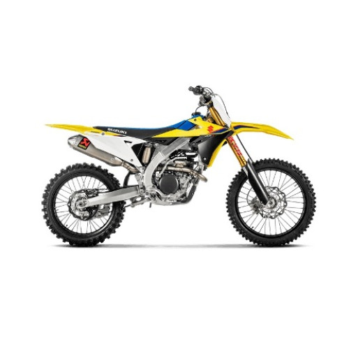 Scarico Completo in TITANIO Akrapovic Evolution NON OMOLOGATO fodero in Titanio SUZUKI RM-Z 250 (2019)