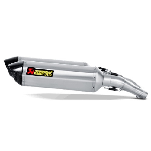 Silenziatore omologato AKRAPOVIC fodero titanio Slip-on (TITANIO)  per YAMAHA FJR 1300 (2016-2017>)