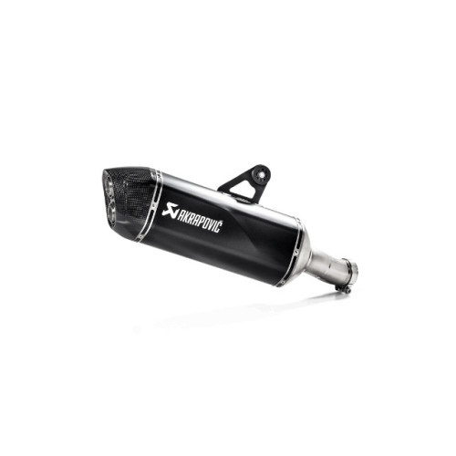 Silenziatore Omologato Nero fondello in Carbonio Linea SLIP ON (TITANIO) per BMW R 1250 GS / Adventure (2019>)