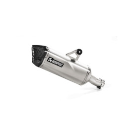Silenziatore Omologato fodero in Titanio fondello in Carbonio Linea SLIP ON (TITANIO) per BMW R 1250 GS / Adventure (2019>)