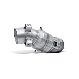 TUBO DI RACCORDO (INOX) AKRAPOVIC OMOLOGATO per DUCATI HYPERMOTARD E HYPERSTRADA (2013-2014)
