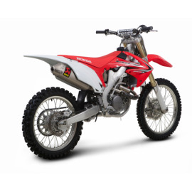 Scarico Completo Fondello in titanio Akrapovic RACING  full Titanio e DB-Killer NON Omologato HONDA CRF 250 R 112 decibel (2011/2013)
