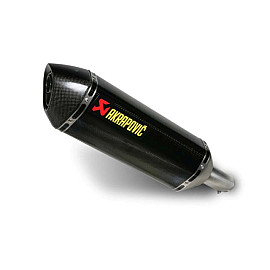 Terminale di scarico Linea Slip on (CARBONIO) Akrapovic per HONDA CB 400-500F (2013) / CB 400-500X (2013) / CBR 400-500R (2013)