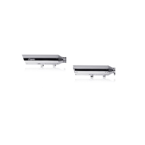 Coppia silenziatori AKRAPOVIC Linea Slip on Cromato Omologato per FLSTC Heritage Classic (2007-2014) - FXST Standard (2007) - FXSTB Night Train (2007-2009) - FXSTC Custom (2007-2010)