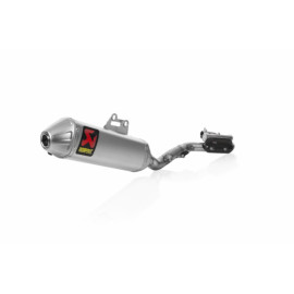 Scarico Completo INOX Akrapovic fodero in TITANIO  DB-Killer NON Omologato SUZUKI RM-Z 450 (2008/2014>)