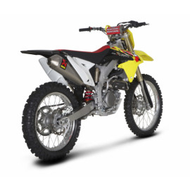 Scarico Completo INOX Akrapovic fodero in TITANIO  DB-Killer NON Omologato SUZUKI RM-Z 450 (2008/2014>)