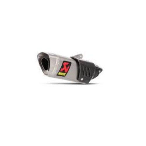 Terminale di scarico AKRAPOVIC Slip-On Line (Titanium) Omologato per Yamaha MT-10/FZ-10 2016