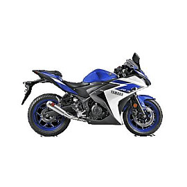 Scarico Completo Akrapovic Racing (INOX) Non Omologato per YAMAHA YZF R 25 (2014-2015) -YZF125 R 3 (2014-2015) - MT 03 (2016)