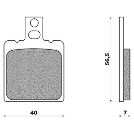 Coppia Pastiglie Freno SBS CERAMIC ANTERIORE / POSTERIORE vari modelli di moto