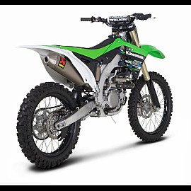 Scarico Completo Akrapovic linea RACING full Titanio e DB-Killer con fondello in titanio NON Omologato KAWASAKI KX 450 F 112 decibel (2009/2015)