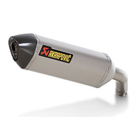 Terminale di scarico Linea Slip on (TITANIO) Akrapovic per HONDA CROSSRUNNER (11/14)