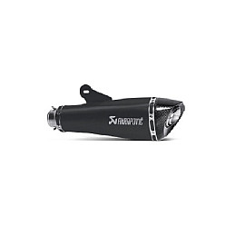 Terminale di scarico Akrapovic Slip-On Line (Titanium) OMOLOGATO euro 4 per BMW R NINET SCRAMBLER - URBAN GS 1200 (2017>) - R NINE T RACE 1170 (2017)