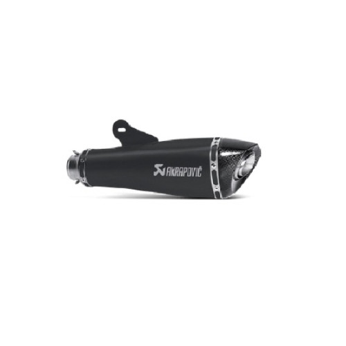 Terminale di scarico Akrapovic Slip-On Line (Titanium) OMOLOGATO euro 4 per BMW R NINET SCRAMBLER - URBAN GS 1200 (2017>) - R NINE T RACE 1170 (2017)