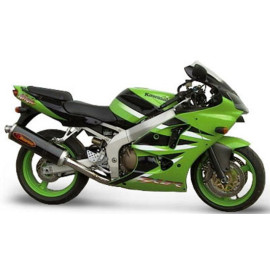 Scarico Akrapovic BOLT-ON TITANIUM Titanio / Carbonio Non Omologati KAWASAKI ZX-6R/636 (1998/2002)