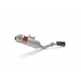 Scarico Completo INOX Akrapovic fodero in  Titanio 112 DB  DB-Killer NON Omologato SUZUKI RM-Z 250 (2010/2014>)