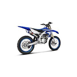 Terminale di scarico Completo in Titanio fodero in Titanio Linea Evolution (TITANIO) per YAMAHA YZ 250 F(2019>)