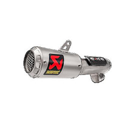 TERMINALE DI SCARICO AKRAPOVIC Slip-On Line (Titanium) NON OMOLOGATO per BMW S 1000 R (2017>)