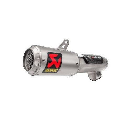 TERMINALE DI SCARICO AKRAPOVIC Slip-On Line (Titanium) NON OMOLOGATO per BMW S 1000 R (2017>)