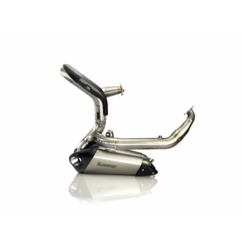 Scarico Completo Akrapovic NON Omologato  collettori Full Titanio 2-1-2 Silenziatori Full Titanio per DUCATI PANIGALE 1199 / S (2012-2013>) - PANIGALE 899 (2014-2015)