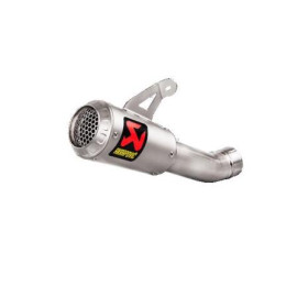 TERMINALE DI SCARICO NON OMOLOGATO AKRAPOVIC Slip-On Line (Titanium) per Honda CBR 1000 RR (2017>)
