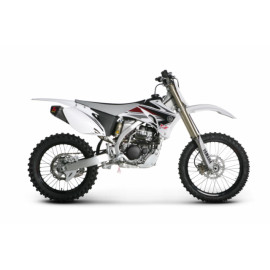 Scarico Completo Akrapovic EVOLUTION con Terminale Esagonale full Titanio e DB-Killer NON Omologato YAMAHA YZ 250 F  (2009)