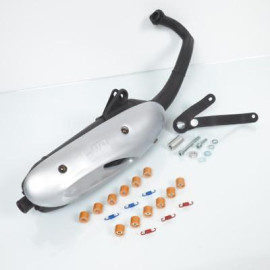 Scarico Completo SITO PLUS  Omologato per APRILIA SCARABEO 50cc MOTORE PIAGGIO