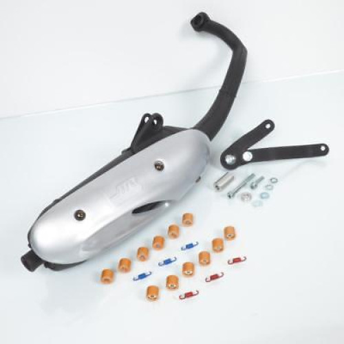 Scarico Completo SITO PLUS  Omologato per APRILIA SCARABEO 50cc MOTORE PIAGGIO