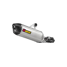 TERMINALE DI SCARICO AKRAPOVIC Slip-On Line (Titanium) OMOLOGATO per BMW R 1200 GS ADVENTURE (2017>)