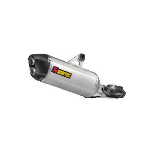 TERMINALE DI SCARICO AKRAPOVIC Slip-On Line (Titanium) OMOLOGATO per BMW R 1200 GS ADVENTURE (2017>)