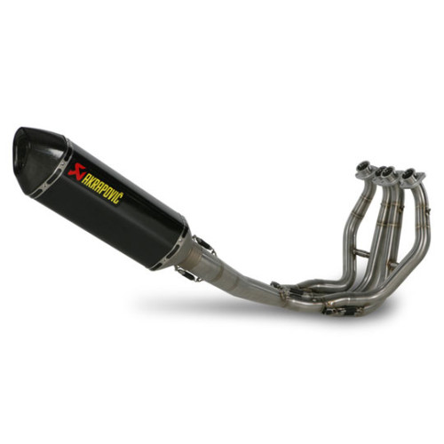Scarico Completo Akrapovic RACING con doppio Terminale CARBON Esagonale Titanio / Carbonio e DB-Killer NON Omologato SUZUKI GSX-R 1300 HAYABUSA (2008/2012>)