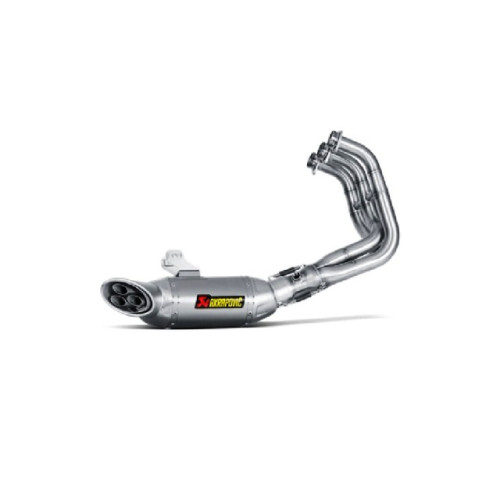 Scarico completo inox Omologato AKRAPOVIC Linea Racing (Inox) per YAMAHA MT 09 / FZ9 (2014-2016) - TRACER 900 FJ 09 (2014-2016)