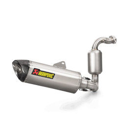 TERMINALE DI SCARICO COMPLETO AKRAPOVIC RACING (acciaio) OMOLOGATO collettori in Inox silenziatore in Titanio per BMW G 310R / GS (2017-2021>)