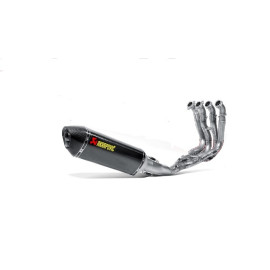 Scarico completo AKRAPOVIC collettori in TITANIO NON OMOLOGATO fodero in carbonio per BMW S1000 R (2014>)