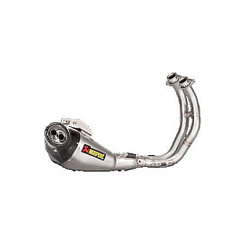 Scarico completo Racing (Inox/Titanio) collettori in inox silenziatore fodero titanio fondello in carbonio per YAMAHA TRACER 700 (2016) - XSR 700 (2016) - MT 07 / FZ7 (2017)