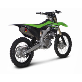 Scarico Completo Akrapovic EVOLUTION  full Titanio e DB-Killer con fondello in titanio NON Omologato KAWASAKI KX 250 F 112 decibel (2009/2015)