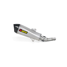 Terminale di scarico Akrapovic linea SPLIT-ON Esagonale con corpo in Titanio e fodero esterno inox, fondello in Carbonio per YAMAHA MAJESTY 400 (2007/2013) - x-Max 400 (2013-2014) - MBK EVOLIS 400 (2013-2015)