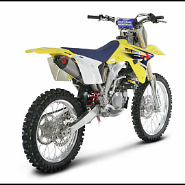 Scarico Completo Akrapovic evolution ESAGONALE full Titanio e DB-Killer NON Omologato SUZUKI RM-Z 450 (2005/2007) FINO AD ESAURIMENTO SCORTE