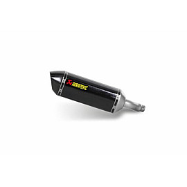 Terminale di scarico Akrapovic SPLIT-ON Esagonale Fodero in CARBONIO Non Omologato per KAWASAKI NINJA 250 R (2013>) - 300 R (2013) - Z 250 (2013)