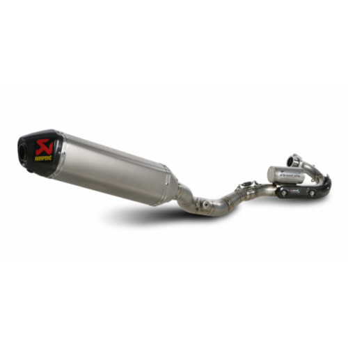 Scarico Completo Akrapovic EVOLUTION con Terminale Esagonale full Titanio e DB-Killer NON Omologato YAMAHA YZ 250 F  (2009)