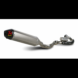 Scarico Completo Akrapovic RACING con Terminale Esagonale full Titanio e DB-Killer NON Omologato YAMAHA YZ 250 F  (2009)