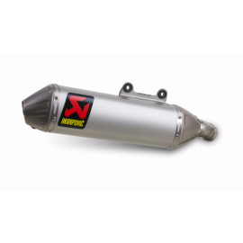 Terminale di scarico Akrapovic SPLIT-ON  Esagonale full Titanio con DB-Killer NON Omologato YAMAHA YZ 450 F 112 decibel (2010/2013)