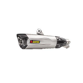 Terminale di scarico Akrapovic linea SPLIT-ON (TITANIUM) fodero in titanio Omologato per BMW S 1000 RR (2017>)
