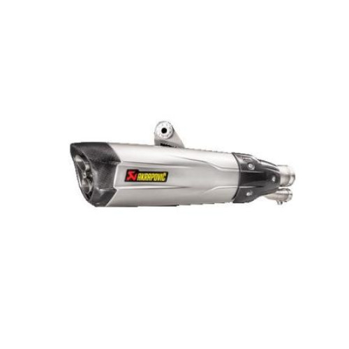 Terminale di scarico Akrapovic linea SPLIT-ON (TITANIUM) fodero in titanio Omologato per BMW S 1000 RR (2017>)