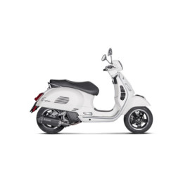 Terminale di scarico silenziatore AKRAPOVIC serie Slip-On Line (SS) - OMOLOGATO - per VESPA GTS 125 (2017-2018>)