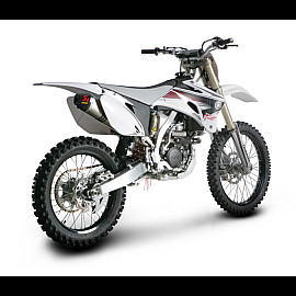 Scarico Completo Akrapovic RACING con Terminale Esagonale full Titanio e DB-Killer NON Omologato YAMAHA YZ 250 F  (2009)